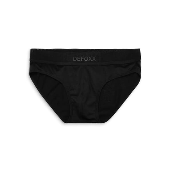 Quần lót UNDERWEAR DEFOXX Cotton Lưới màu đen - Hình ảnh 2