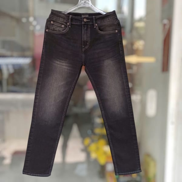 Quần jean Amancio xám wash bạc - Ảnh 7
