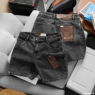 Quần short jean jacobs cole xám Form trên gối