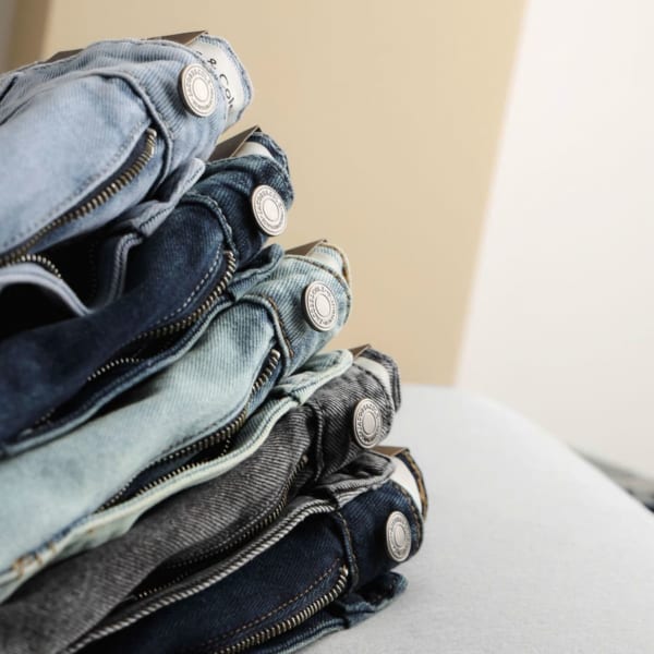 Quần short jean jacobs cole xám Form trên gối - Ảnh 6