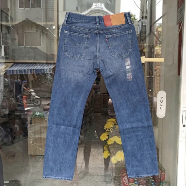 Quần jean ống suông không co giãn size 33 - Ảnh 2