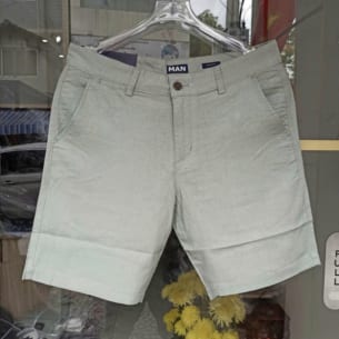 Quần short linen size 34 – Vì sao được các bác 80 đến 86kg lựa chọn?