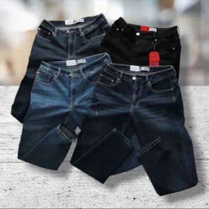 Quần jean nam ACE co giãn form baggy