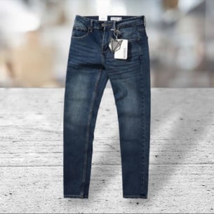 Quần jean nam Defoxx xanh đậm