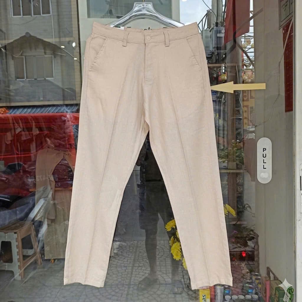 Quần dài linen nam size 29 30 31 32 34 36 38 40 – tinh giản để khác biệt - Ảnh 3